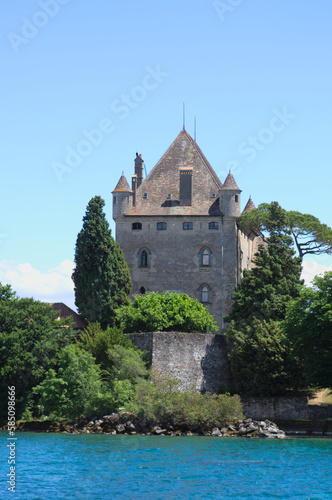 chateaux de Yvoire, lac Leman, France