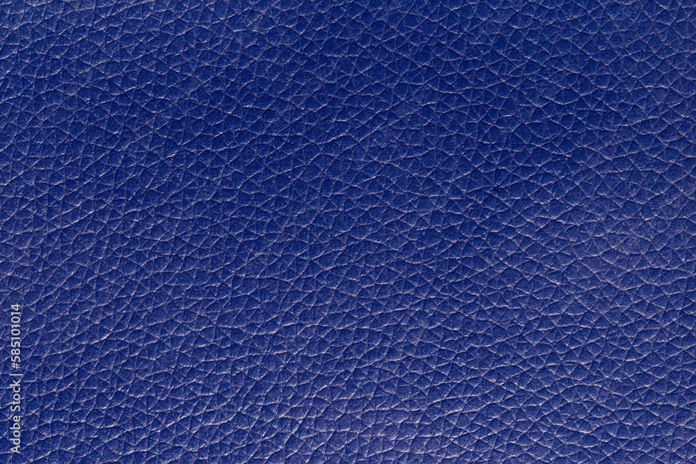 Blue leather and a textured background. Blue leather and a textured background.
