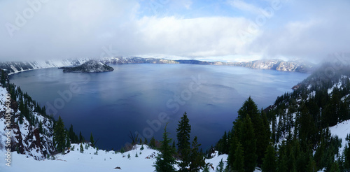 Crater Lake in winter (Nov 2021)