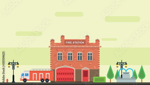 Fire department, fire station, firefighters, fire brigade, fire company, fire truck, fire safety