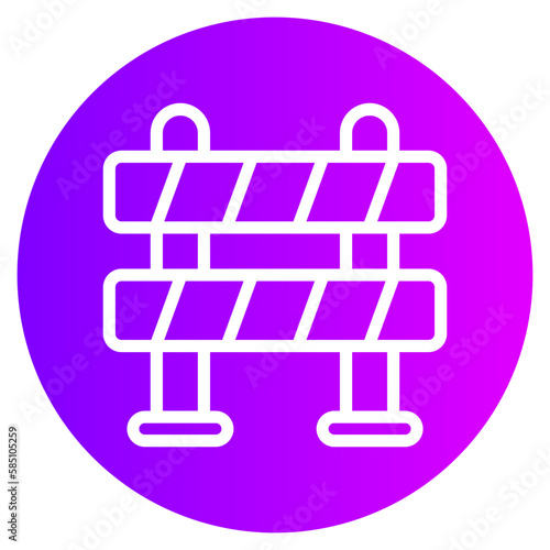 barrier gradient icon