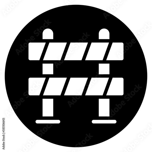barrier glyph icon