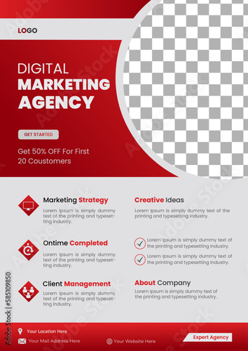 template,A4 flyer template,business poster flyer, vector illustration template in A4 size,business brochure template layout design,modern business flyer template
