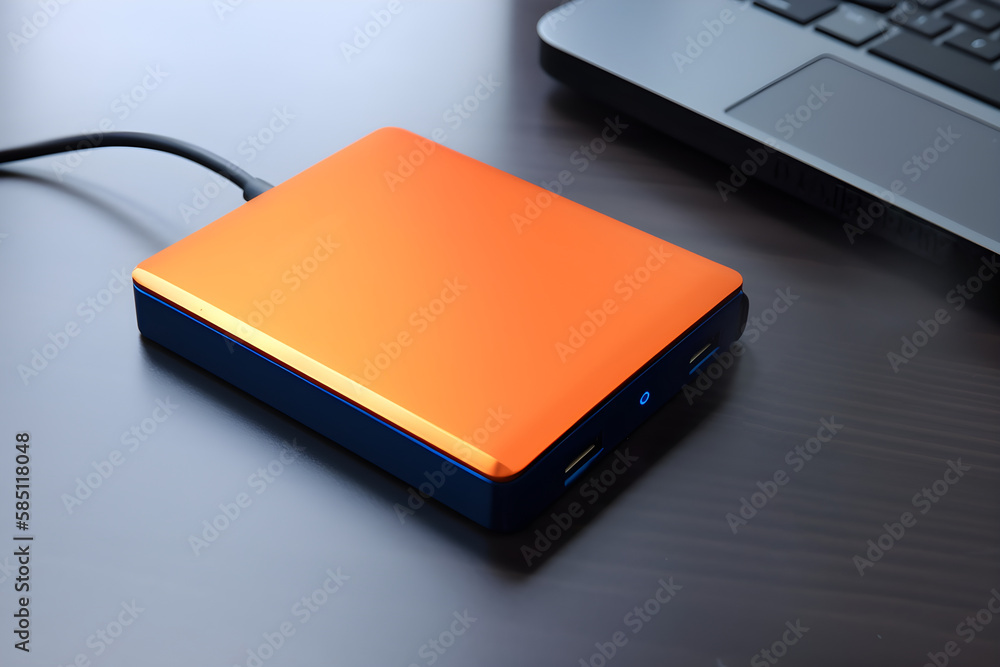 Orange Portable convenient highcapacity USB external hard drive solution for expanding storage space hdmi computer Orange Portable convenient highcapacity USB external hard drive solution for expanding storage space hdmi computer
