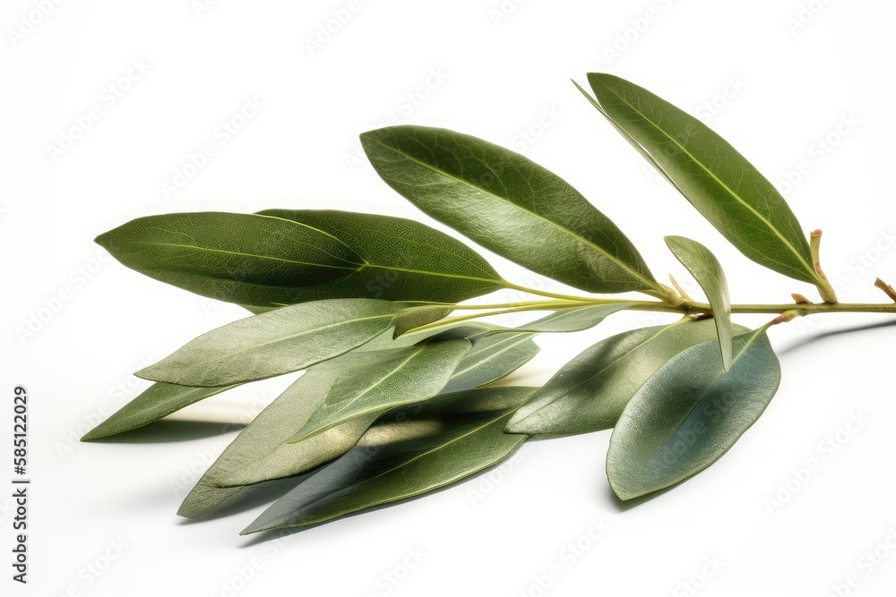 olive branch isolated on white olive branch isolated on white