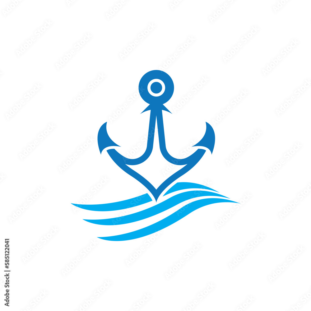 Anchor logo icon boat ship marine navy Anchor logo icon boat ship marine navy