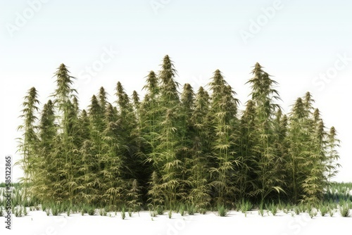 pine tree in the forest