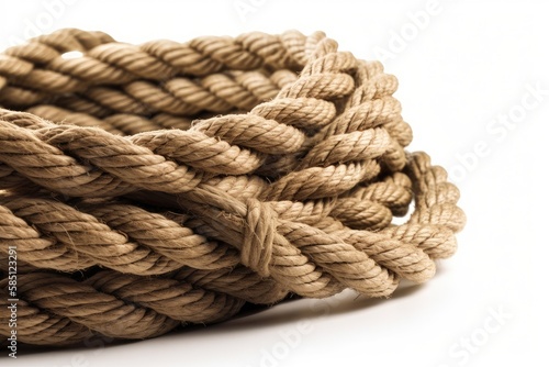 close up of a rope