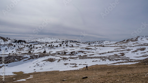 View of the South Vercors highlands, Combeau valley