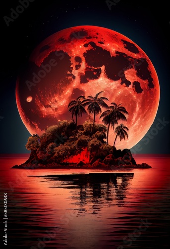 Full Moon over the Tropics