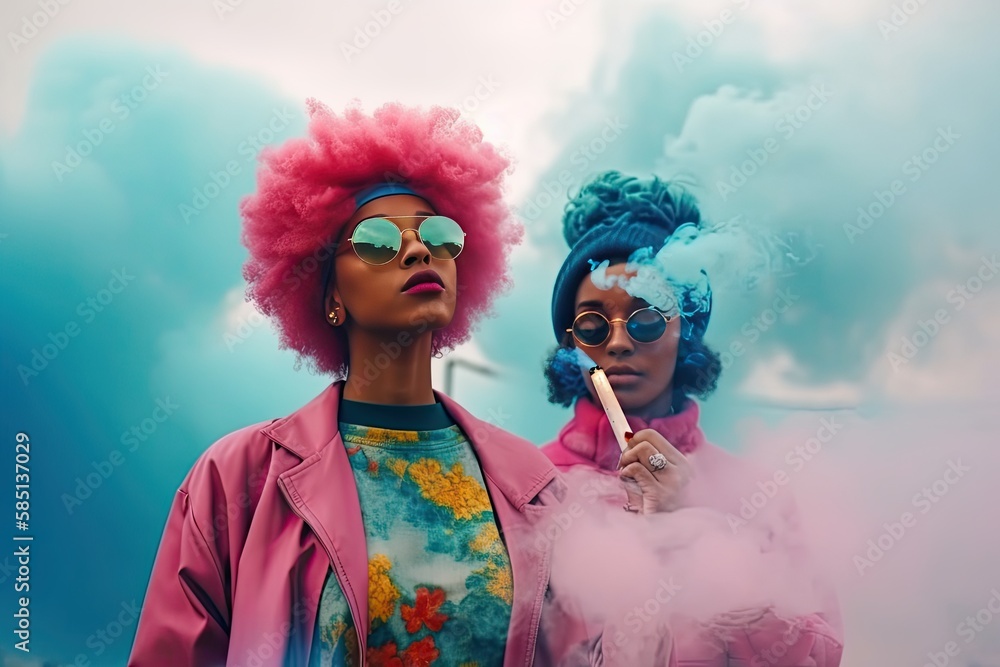 Colorful retro outfits cheap