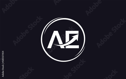 Free Download Financial logo symbol and Growth arrow icon design monogram for business  - GFXLoad