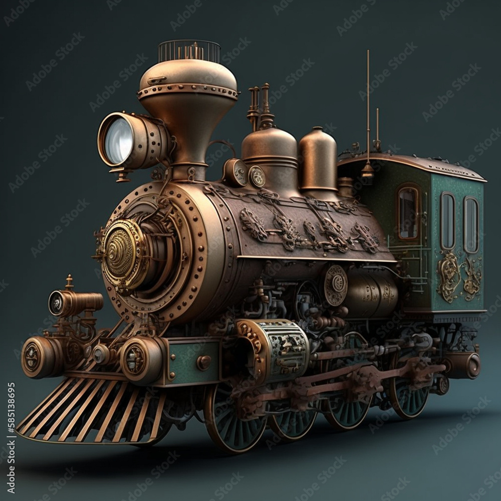 steam locomotive toy