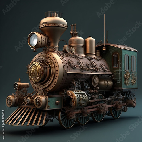 steam locomotive toy