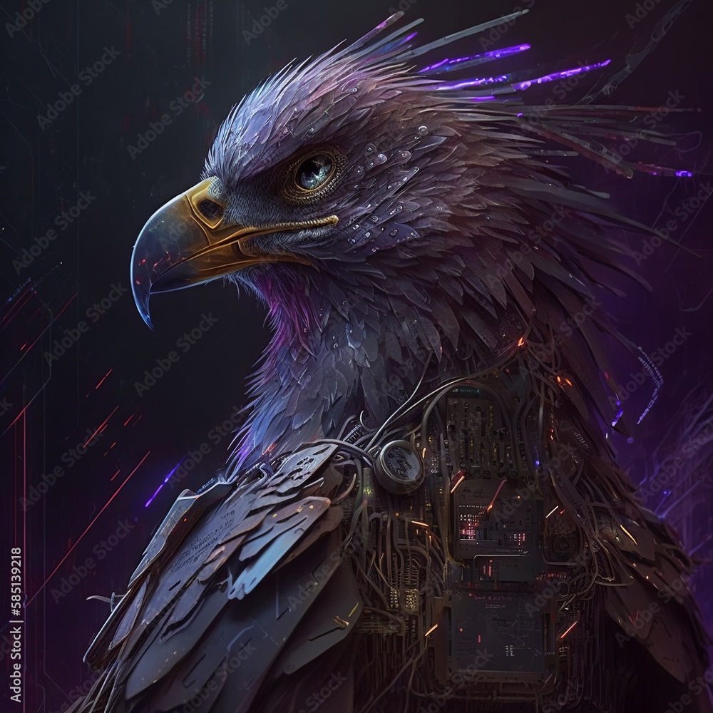 Fototapeta premium mutant animals, Generative AI.