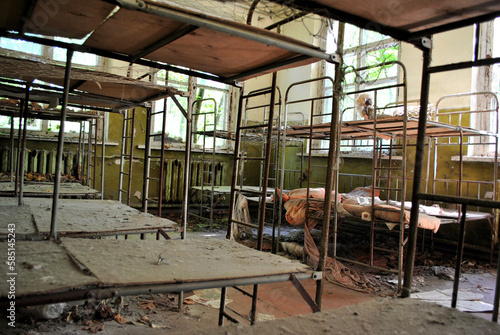 old abandoned kindergarten