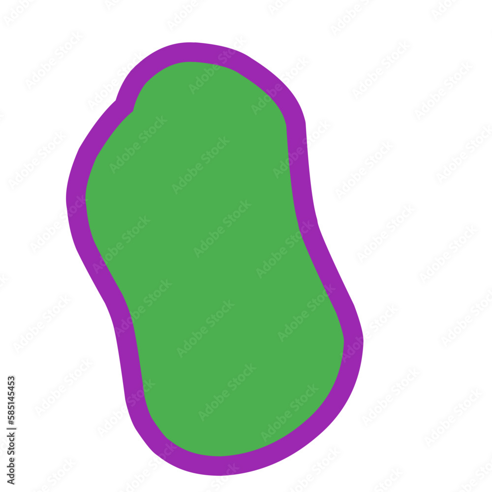 Abstract Element, Hand Drawn Dooddle Shape