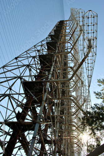 Military antenna Duga in Ukraine