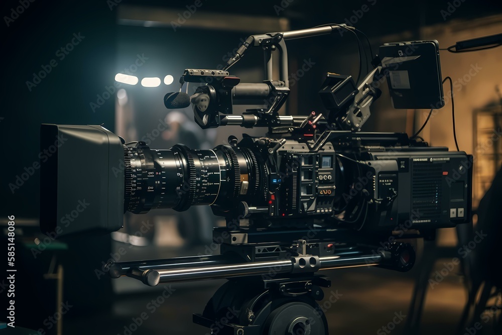 A machine with a camera - Generative AI A machine with a camera - Generative AI