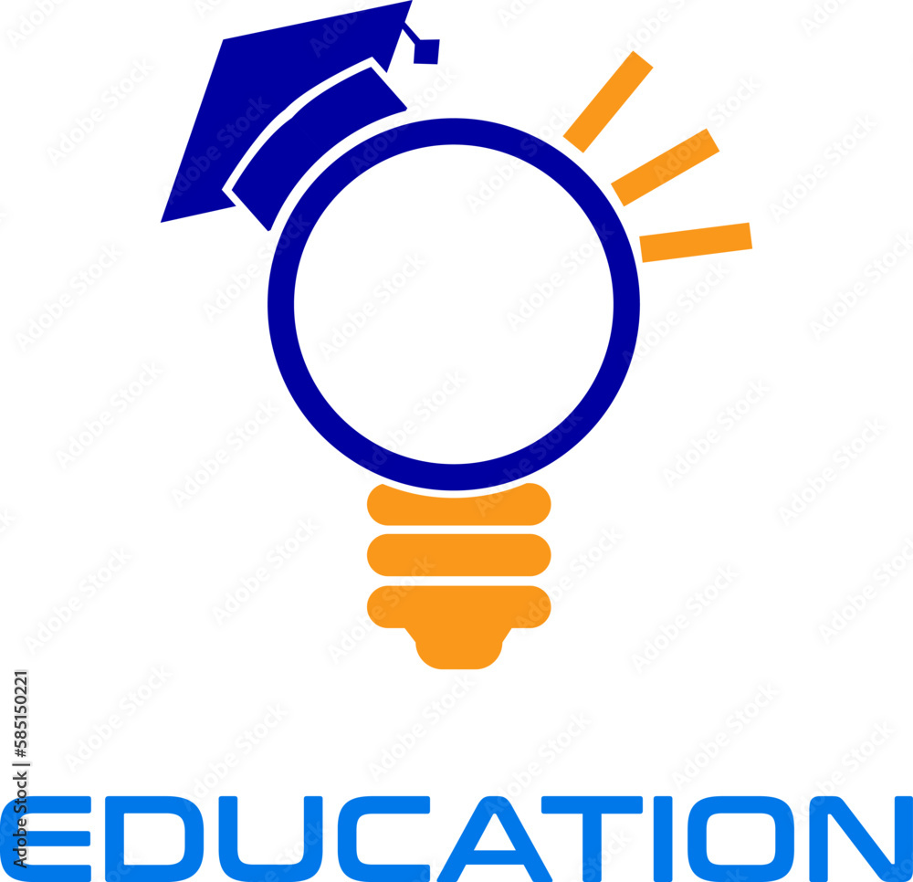 Web education logo icon design, vector illustration Web education logo icon design, vector illustration