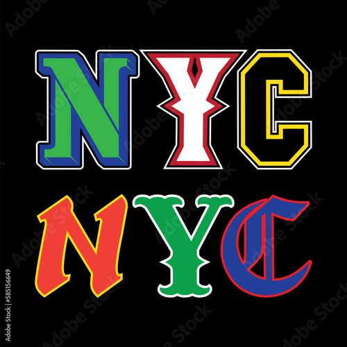 New york america y2k streetwear cyber style colorful slogan typography vector design icon illustration. Tshirt, poster, banner, fashion, slogan shirt, sticker, flyer