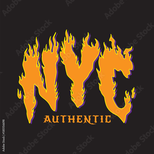 New york america y2k streetwear cyber style colorful slogan typography vector design icon illustration. Tshirt, poster, banner, fashion, slogan shirt, sticker, flyer