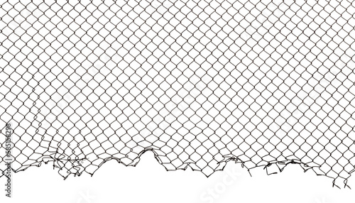 Foto The texture of the metal mesh