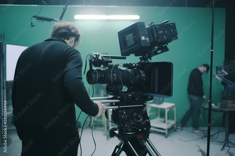 A person using a camera - Generative AI A person using a camera - Generative AI