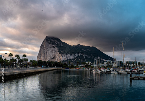 Gibraltar - Cloudy Morning