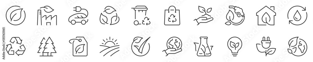 © Artco - Ecology, environment and sustainability concepts thin line icon set. Symbol collection in transparent background. Editable vector stroke. 512x512 Pixel Perfect. © Artco - Ecology, environment and sustainability concepts thin line icon set. Symbol collection in transparent background. Editable vector stroke. 512x512 Pixel Perfect.