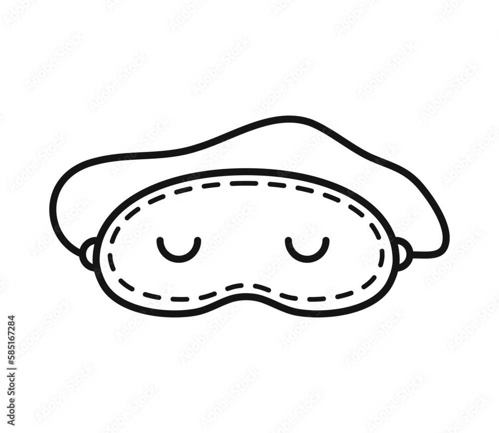 sleep mask icon