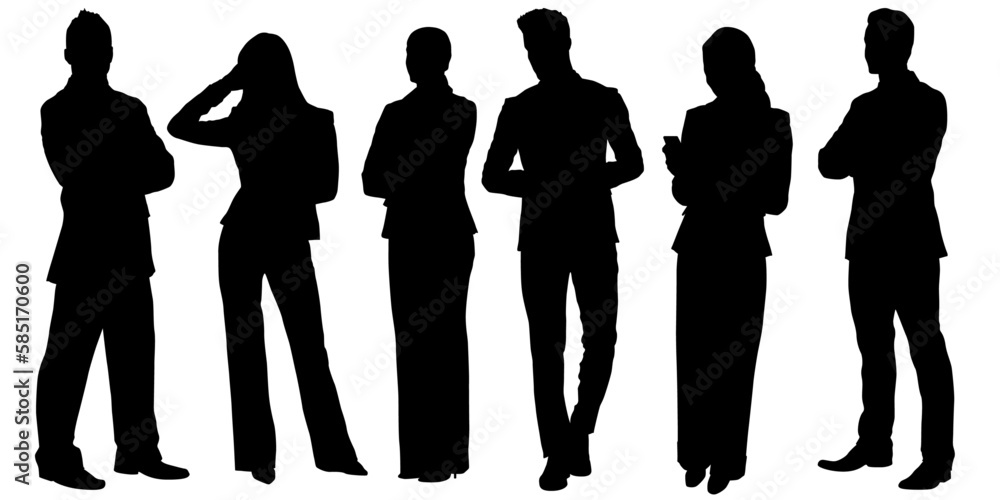 People silhouettes 65