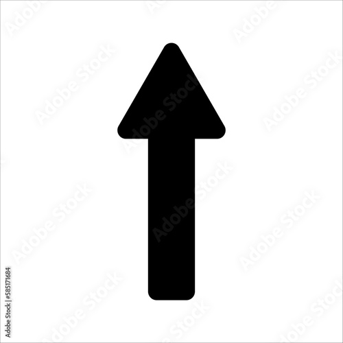 arrow icon. arrow icon page symbol for your web site design arrow icon logo, app, UI. vector illustration on white background