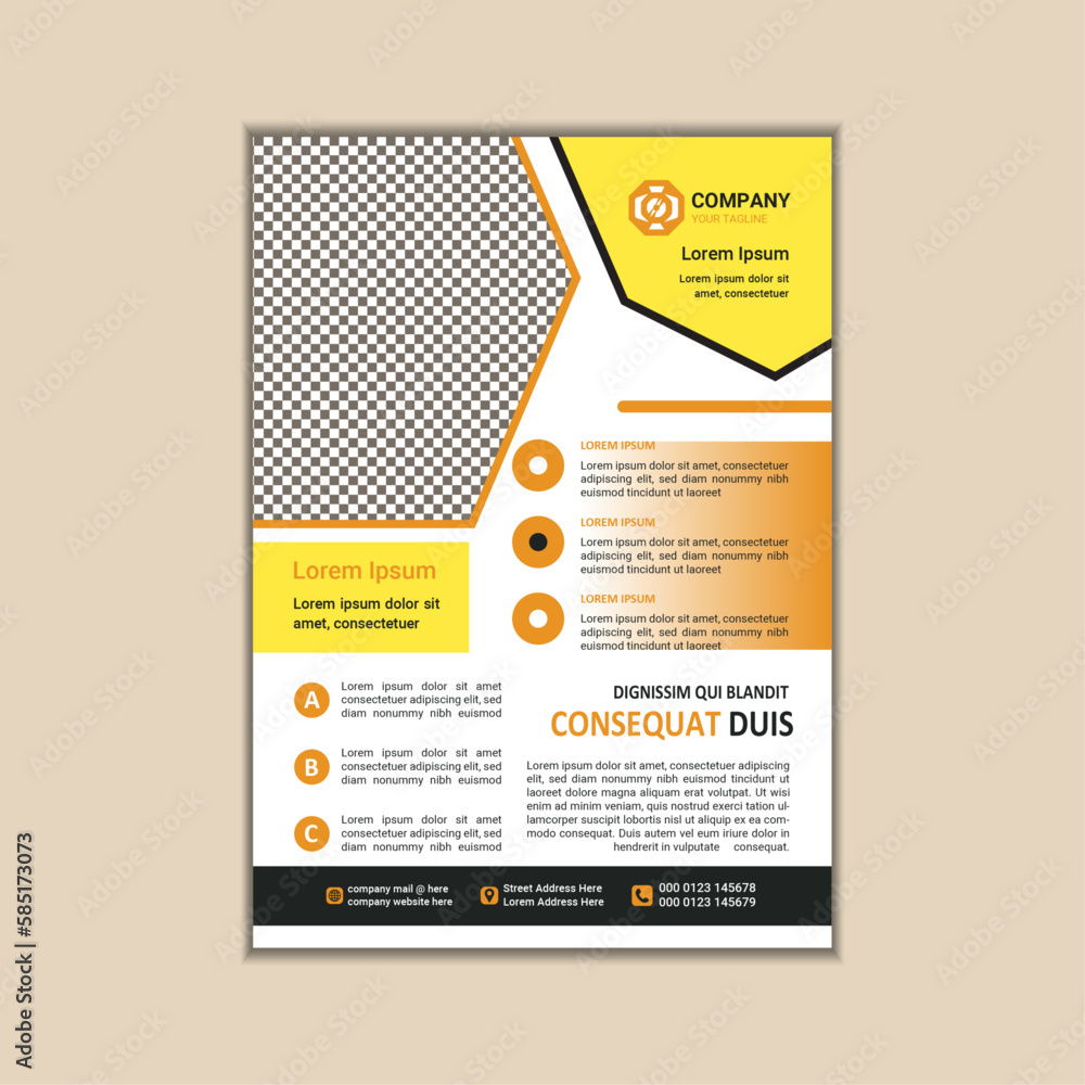 Modern Multipurpose Flyer Template - Fully Editable and Print Ready, A4 Size With Bleed. Modern Multipurpose Flyer Template - Fully Editable and Print Ready, A4 Size With Bleed.