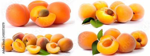 fruit, apricot, food, isolated, fresh, ripe, orange, healthy, sweet, apricots, white, yellow, dessert, diet, juicy, summer, closeup, peach, organic, nature, vegetarian, freshness, nutrition, natural, 
