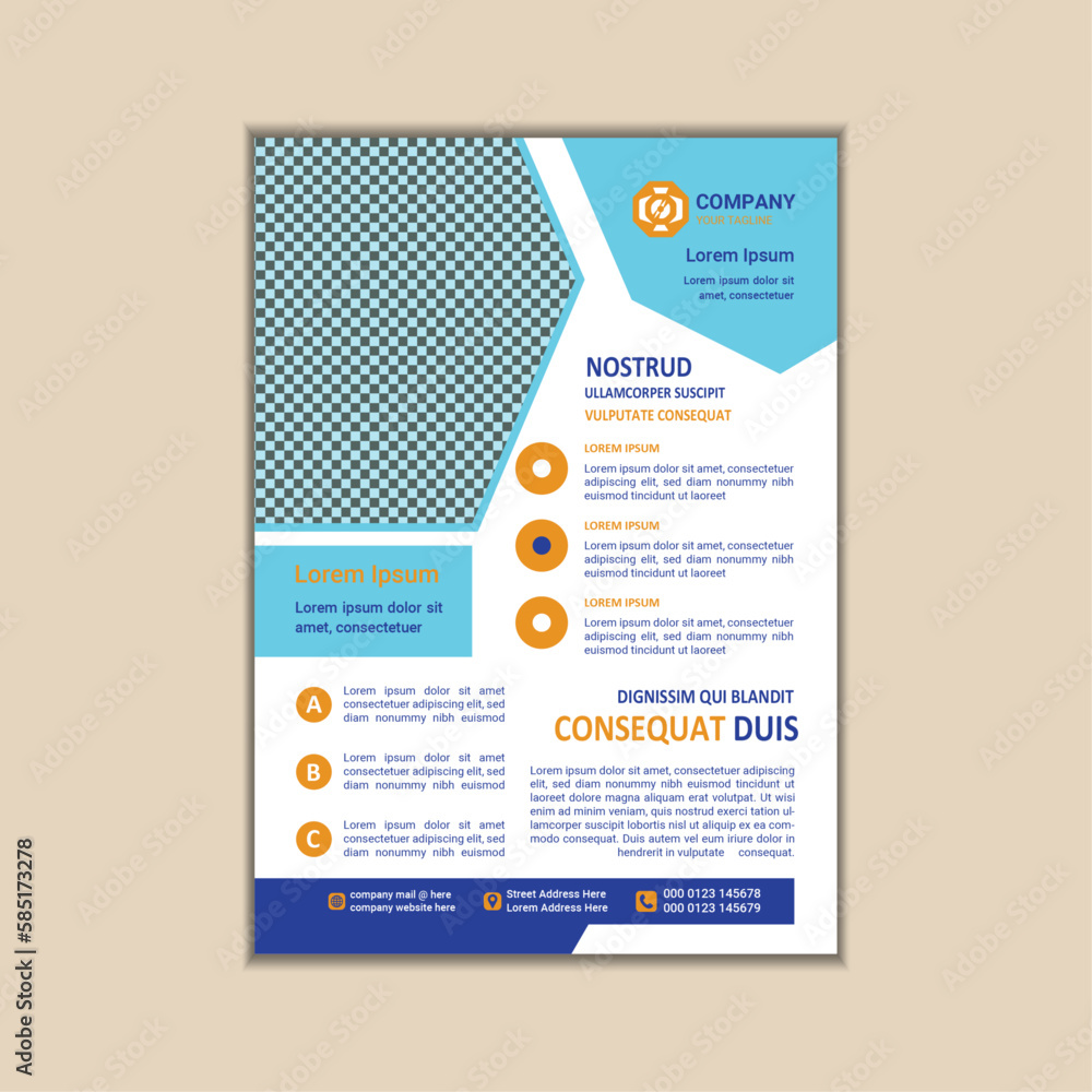 Modern Multipurpose Flyer Template - Fully Editable and Print Ready, A4 Size With Bleed. Modern Multipurpose Flyer Template - Fully Editable and Print Ready, A4 Size With Bleed.