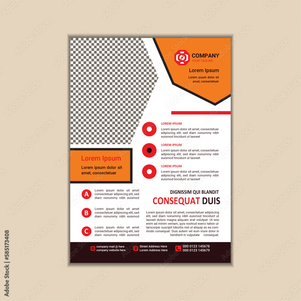 Modern Multipurpose Flyer Template - Fully Editable and Print Ready, A4 Size With Bleed. Modern Multipurpose Flyer Template - Fully Editable and Print Ready, A4 Size With Bleed.
