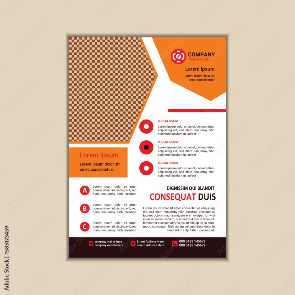 Modern Multipurpose Flyer Template - Fully Editable and Print Ready, A4 Size With Bleed. Modern Multipurpose Flyer Template - Fully Editable and Print Ready, A4 Size With Bleed.