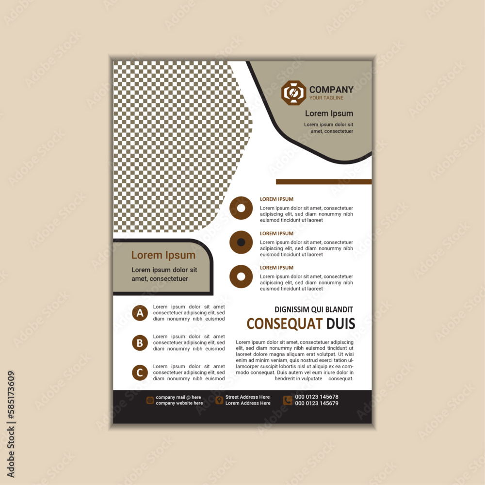 Modern Multipurpose Flyer Template - Fully Editable and Print Ready, A4 Size With Bleed. Modern Multipurpose Flyer Template - Fully Editable and Print Ready, A4 Size With Bleed.