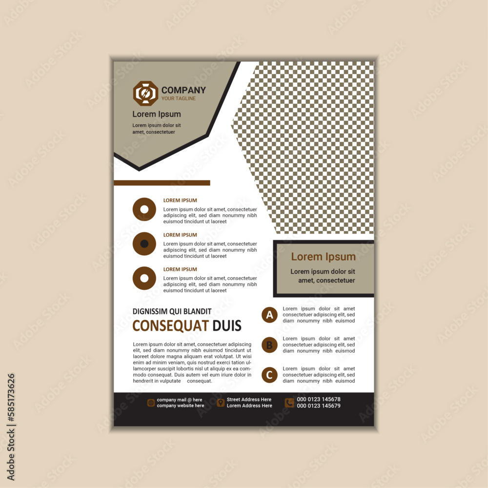 Modern Multipurpose Flyer Template - Fully Editable and Print Ready, A4 Size With Bleed. Modern Multipurpose Flyer Template - Fully Editable and Print Ready, A4 Size With Bleed.