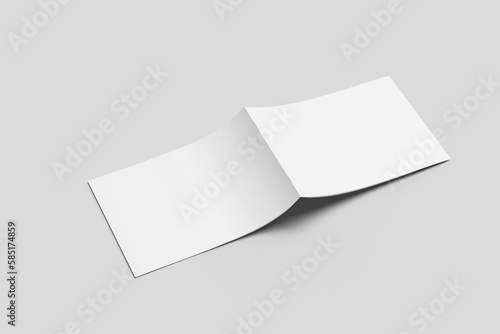A4 Landscape Magazine Mockup