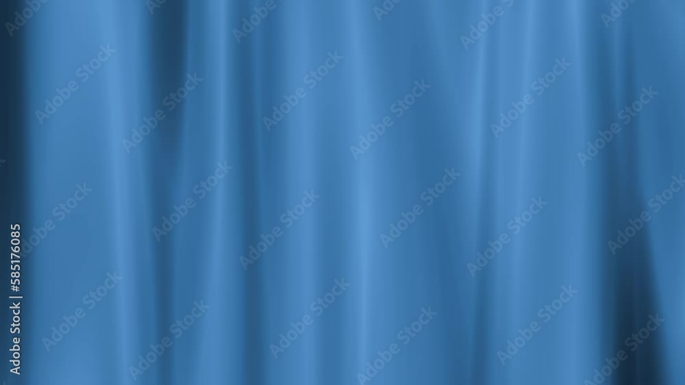 Blue wave satin fabric loop background Blue wave satin fabric loop background