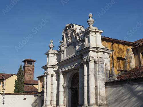 La Certosa former monastery and insane asylum entrance portal in © Claudio Divizia