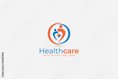 HealthCare Logo Design. suitable for your health care company or hospital