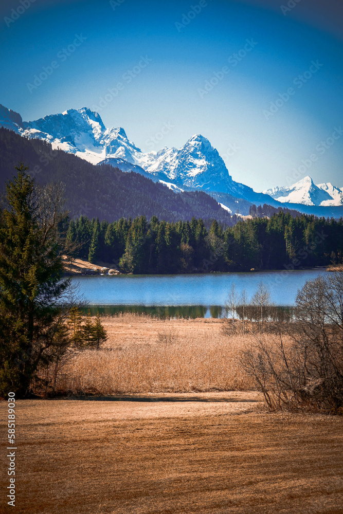 Geroldsee, Karwendel, Bavaria Geroldsee, Karwendel, Bavaria