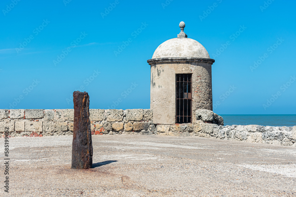 tower of the walled city, cartagena