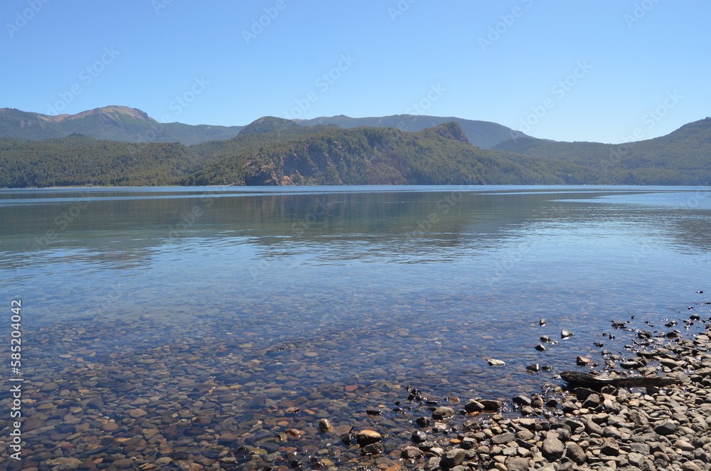 pebbled lake shore pebbled lake shore