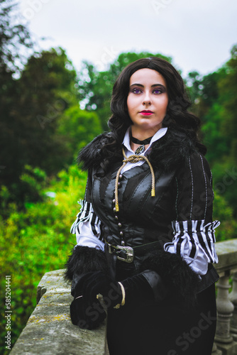 Yennefer of Vengerberg cosplay from The Witcher 3 photo