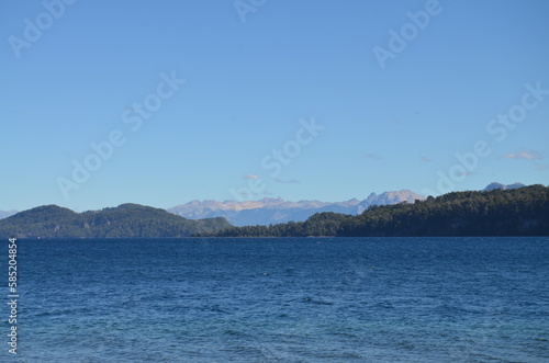 lake in villa la angostura, patagonia