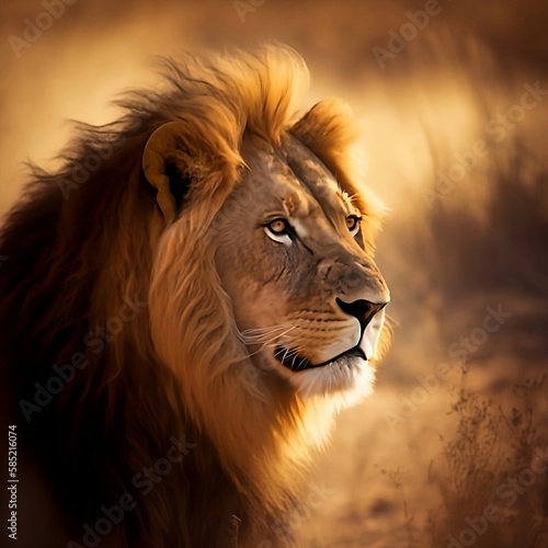 Close up of a lion- Wild Photography